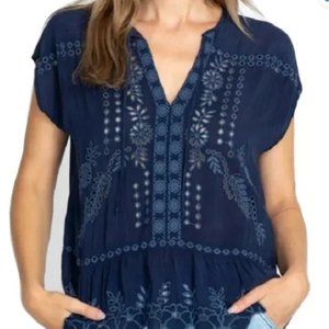 Johnny Was Clemence Blouse in Size XS